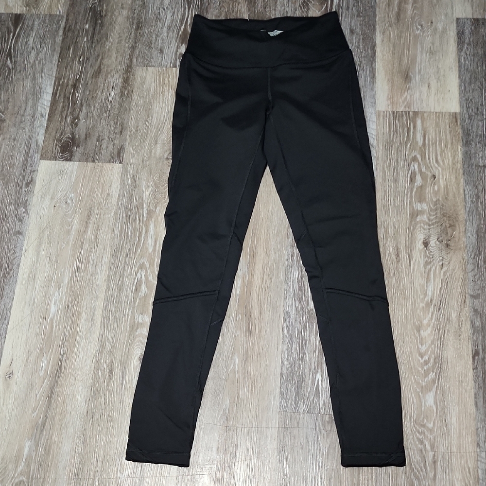 Classic High-Waist Black Leggings